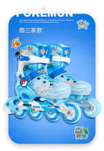 将图片加载到图库查看器,Pikachu Co branded Skating Shoes Children's Full Set Roller Skating Shoes Roller Skating Shoes Boys and Girls Beginners皮卡丘联名溜冰鞋儿童全套装滑轮旱冰滑冰鞋轮滑鞋男童女童初学者