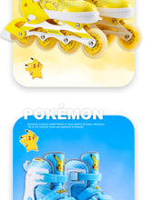 将图片加载到图库查看器,Pikachu Co branded Skating Shoes Children's Full Set Roller Skating Shoes Roller Skating Shoes Boys and Girls Beginners皮卡丘联名溜冰鞋儿童全套装滑轮旱冰滑冰鞋轮滑鞋男童女童初学者