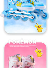 将图片加载到图库查看器,Pikachu Co branded Skating Shoes Children's Full Set Roller Skating Shoes Roller Skating Shoes Boys and Girls Beginners皮卡丘联名溜冰鞋儿童全套装滑轮旱冰滑冰鞋轮滑鞋男童女童初学者