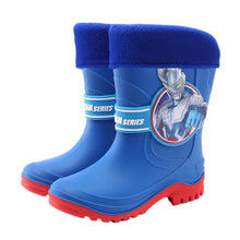 将图片加载到图库查看器,New Altman Children's Plush Rain Shoes Boys' Raincoat Dijasi Rozeta Anti slip Cartoon Mid sleeve Waterproof Boots新款奥特曼儿童加绒雨鞋男孩雨衣迪迦赛罗泽塔防滑卡通中筒防水靴