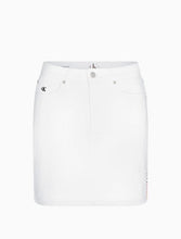 Load image into Gallery viewer, 美国代购CK 卡尔文·克莱恩·詹斯 骄傲高升标志带牛仔迷你裙 拉链飞按钮关闭 五口袋造型