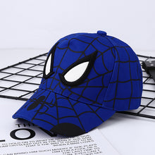 Load image into Gallery viewer, Spider-Man新款儿童帽子男童蜘蛛侠棒球帽宝宝卡通鸭舌帽户外休闲出游遮阳帽