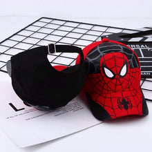 Load image into Gallery viewer, Spider-Man新款儿童帽子男童蜘蛛侠棒球帽宝宝卡通鸭舌帽户外休闲出游遮阳帽