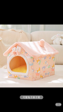 Load image into Gallery viewer, Cat's nest keeps warm in winter, all-purpose house type villa, enclosed bed house, cat's nest, pet and cat products in winter