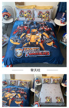 将图片加载到图库查看器,China Children'Spider-Man男孩卡通儿童蜘蛛侠纯棉四件套全棉被套床单床上用品学生三件套