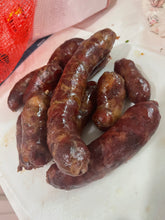 将图片加载到图库查看器，倩倩纯手工香肠贵州纯Chinese sausage Snacks Spicy手工制作麻辣味五香味黑胡椒味甜味原味香肠风干味500克

