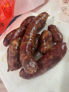 倩倩纯手工香肠贵州纯Chinese sausage Snacks Spicy手工制作麻辣味五香味黑胡椒味甜味原味香肠风干味500克