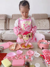 将图片加载到图库查看器，Children&#39;s Mini Kitchen Real Cooking Full Set Real Edition Cooking Edible Toy Set Kitchenware Girl Birthday Gift儿童迷你小厨房真煮全套真实版煮饭可吃玩具套装厨具女孩生日礼物
