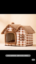 将图片加载到图库查看器，Cat&#39;s nest keeps warm in winter, all-purpose house type villa, enclosed bed house, cat&#39;s nest, pet and cat products in winter
