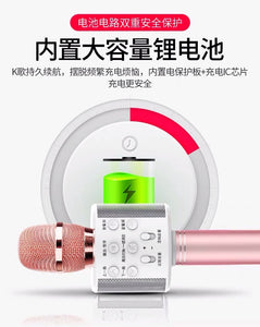 Microphone雅兰仕 K歌神器儿童麦克风话筒音响一体无线蓝牙手机唱歌K歌专用全民唱歌全能麦家庭KTV自带扩音器专用音箱