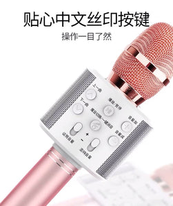 Microphone雅兰仕 K歌神器儿童麦克风话筒音响一体无线蓝牙手机唱歌K歌专用全民唱歌全能麦家庭KTV自带扩音器专用音箱