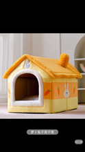 将图片加载到图库查看器，Cat&#39;s nest keeps warm in winter, all-purpose house type villa, enclosed bed house, cat&#39;s nest, pet and cat products in winter
