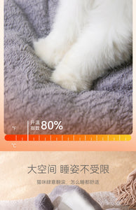 Cat's nest keeps warm in winter, all-purpose house type villa, enclosed bed house, cat's nest, pet and cat products in winter